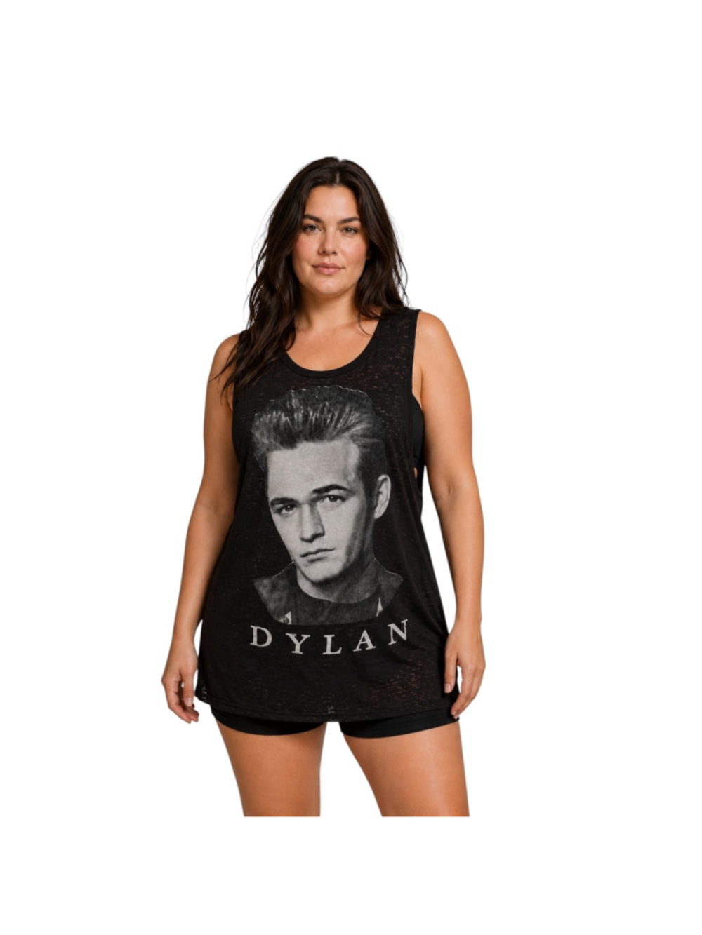 Beverly Hills 90210 Dylan McKay Luke Perry Burnout Tank Top XL